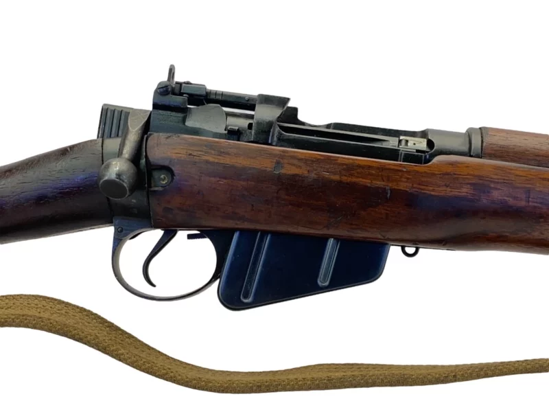 Navy Arms Enfield #4 Mk 1* .303 World War II French Resistance 1944 Dated "BT" marked matching serial number bolt PP 1608 - Image 16