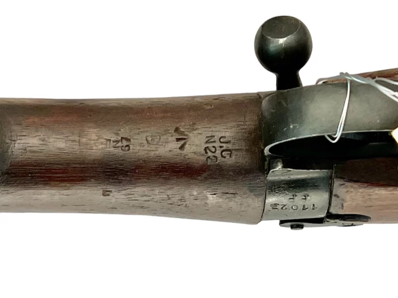 Navy Arms Enfield #4 Mk 1 .303 World War II French Resistance 1944 Dated "BU" "PP" marked non-matching bolt SN PP 0656 - Image 12