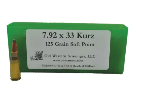 7.92x33 Kurz 125GR SP