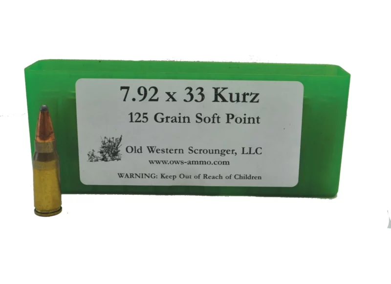 7.92x33 Kurz 125GR SP