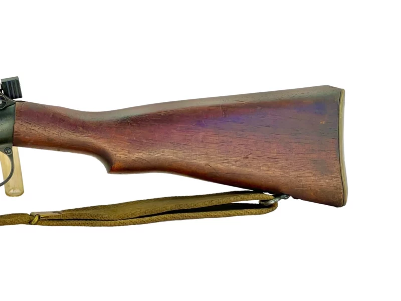 Navy Arms Enfield #4 Mk 1* .303 World War II French Resistance 1944 Dated "BT" and "PP" marked matching serial number bolt PP 0911 - Image 20