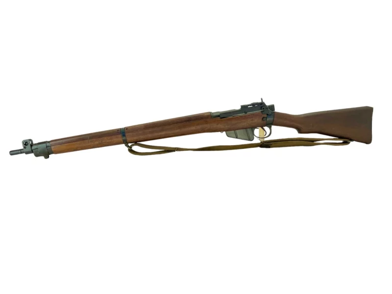 Navy Arms Enfield #4 Mk 1* .303 World War II French Resistance 1944 Dated "BS" and "PP" marked matching serial number bolt PP 1969 - Image 20