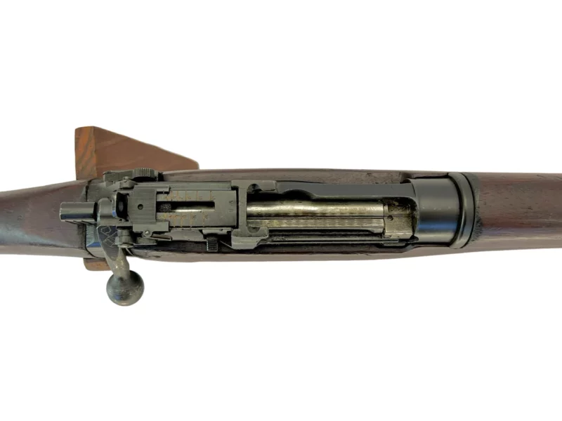 Navy Arms Enfield #4 Mk 1 .303 World War II French Resistance 1944 Dated "BT" and "PP" marked non-matching serial number bolt PP 0435 - Image 13