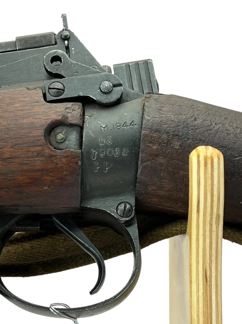 Navy Arms Enfield #4 Mk 1* .303 World War II French Resistance 1944 Dated "BS" and "PP" marked non-matching serial number bolt - Image 25