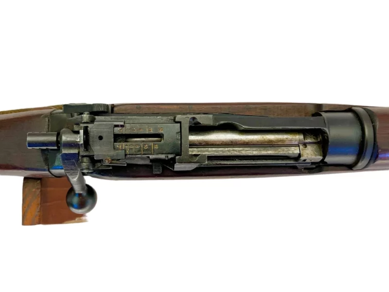 Navy Arms Enfield #4 Mk 1* .303 World War II French Resistance 1944 Dated "BS" marked matching serial number bolt PP 1914 - Image 13