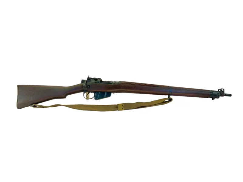 Navy Arms Enfield #4 Mk 1* .303 World War II French Resistance1944 Dated "BS" marked matching serial number bolt PP 1807 - Image 10