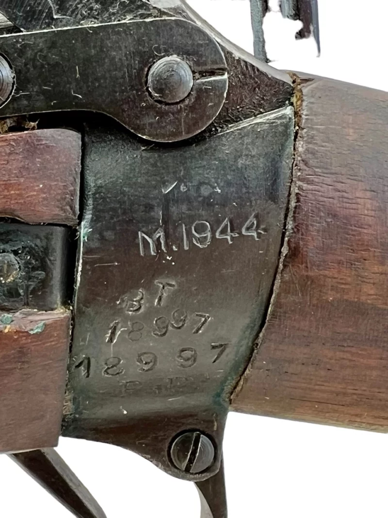 Navy Arms Enfield #4 Mk 1 .303 World War II French Resistance 1944 Dated "BT" and "PP" marked matching serial number bolt PP 0251 - Image 23