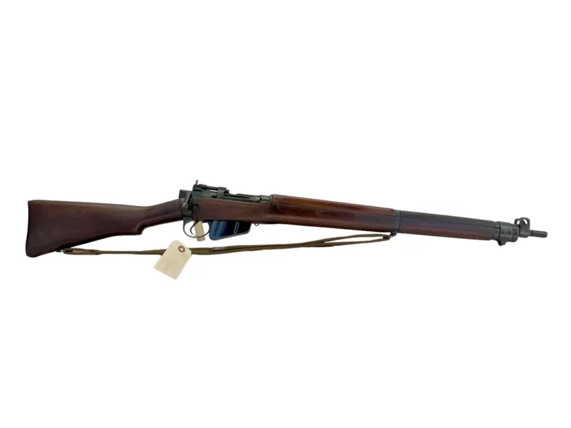 Navy Arms Enfield #4 Mk 1* .303 World War II French Resistance 1944 Dated "BS" marked matching serial number bolt PP 1634 - Image 9