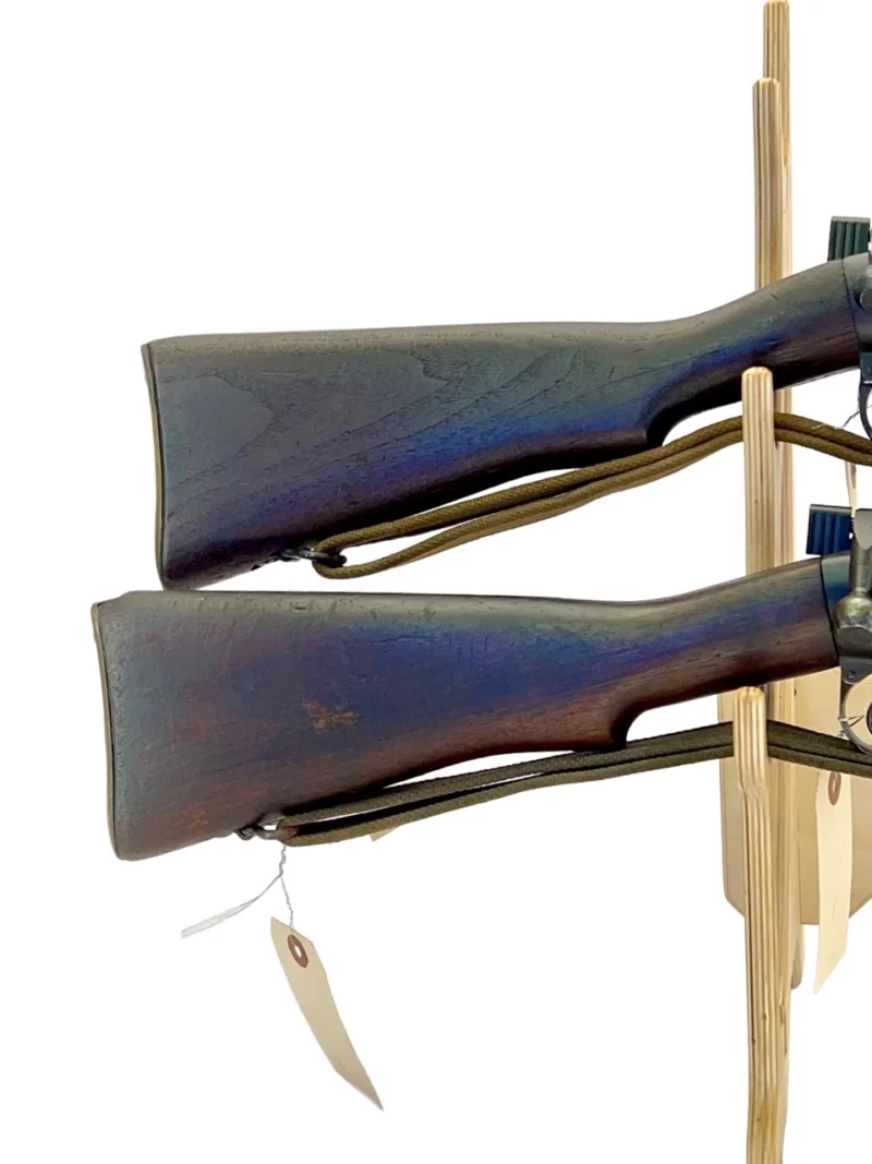 Navy Arms Enfield #4 Mk 1 .303 World War II French Resistance 1944 Dated consecutive serial numbered pair matching serial number bolt - Image 10