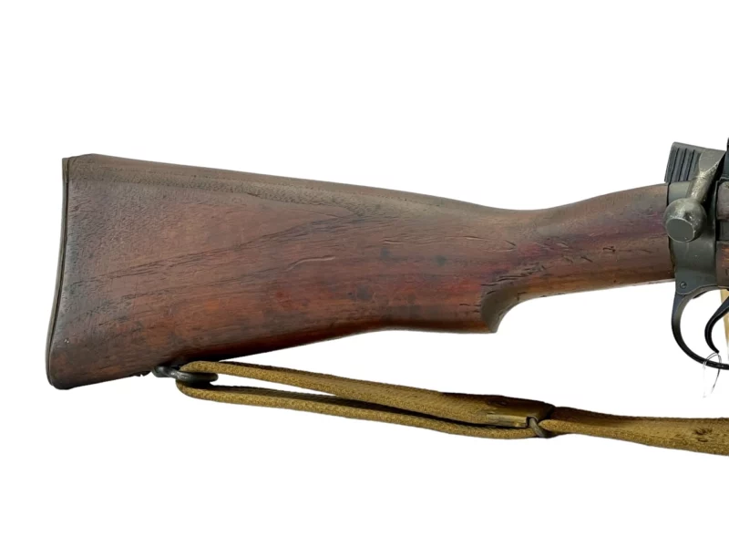 Navy Arms Enfield #4 Mk 1* .303 World War II French Resistance 1944 Dated "BS" and "PP" marked matching serial number bolt PP 0189 - Image 13