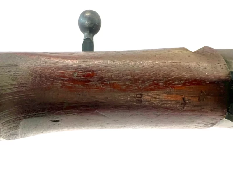 Navy Arms Enfield #4 Mk 1* .303 World War II French Resistance1944 Dated "BS" and "PP" marked non-matching serial number bolt PP 0839 - Image 19