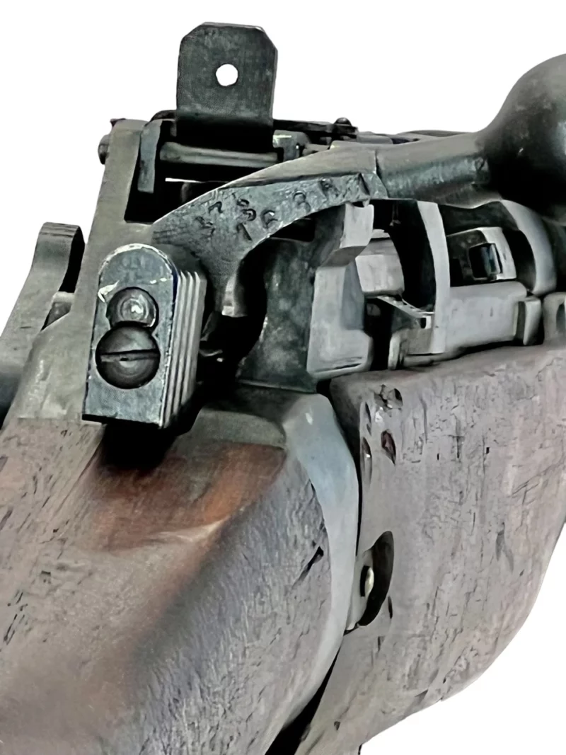 Navy Arms Enfield #4 Mk 1* .303 World War II French Resistance 1944 Dated "BS" and "PP" marked matching serial number bolt PP 0756 - Image 18