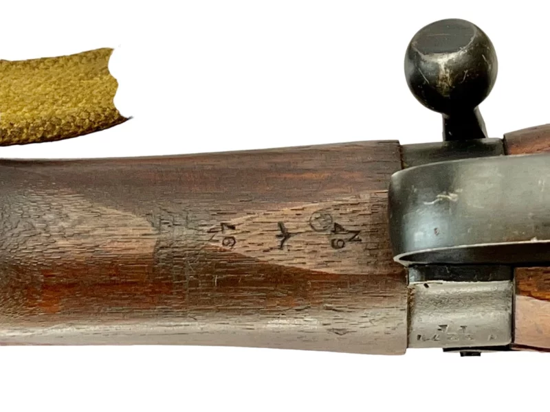 Navy Arms Enfield #4 Mk 1* .303 World War II French Resistance 1944 Dated "BS" and "PP" marked matching serial number bolt PP 0821 - Image 17
