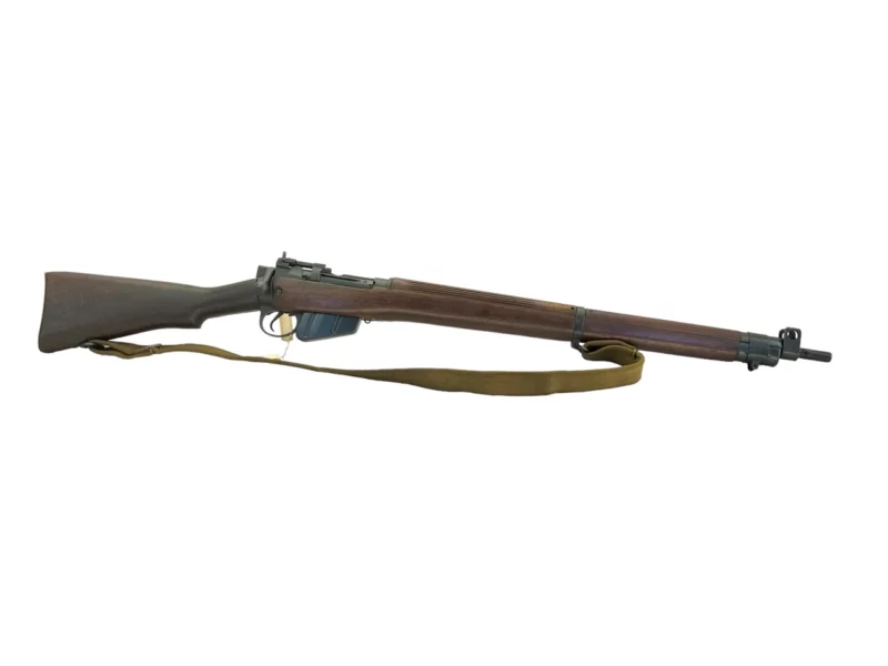 Navy Arms Enfield #4 Mk 1* .303 World War II French Resistance1944 Dated "BS" marked matching serial number bolt PP 1371 - Image 12