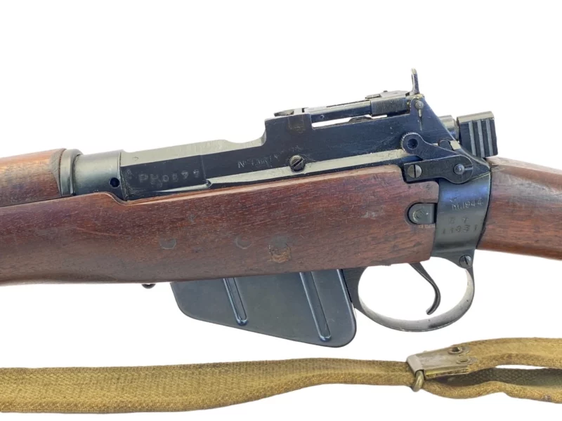 Navy Arms Enfield #4 Mk 1* .303 World War II French Resistance 1944 Dated "BT" marked matching serial number bolt PP 0277 - Image 12