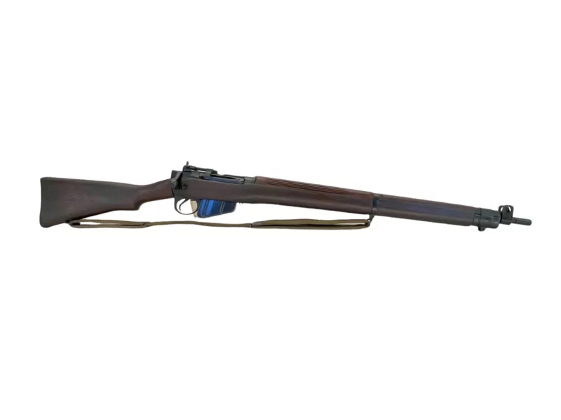 Navy Arms Enfield #4 Mk 1* .303 World War II French Resistance 1944 Dated "BS" and "PP" marked matching serial number bolt PP 1217 - Image 8
