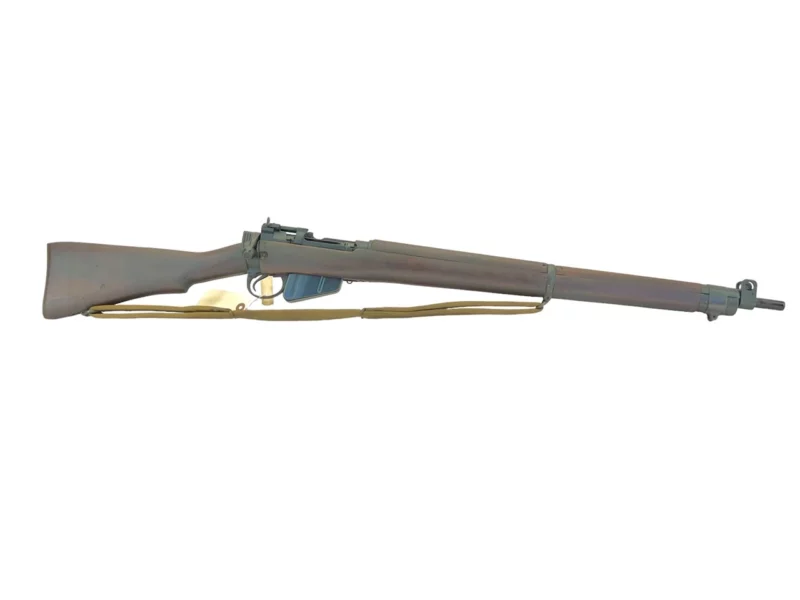 Navy Arms Enfield #4 Mk 1 .303 World War II French Resistance,1944 date "PP" marked, ROF(F) with matching bolt SN PP 0627 - Image 8