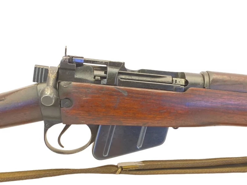Navy Arms Enfield #4 Mk 1 .303 World War II French Resistance 1944 Dated "BT" and "PP" marked matching serial number bolt PP 0803 - Image 20