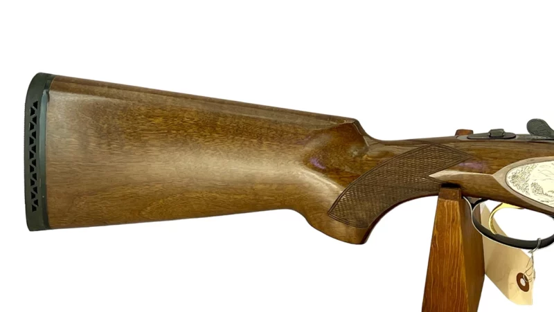 12ga O/U full side lock shotgun Emilio Rizzini Italian made single trigger VG-Ex. condition - Image 2