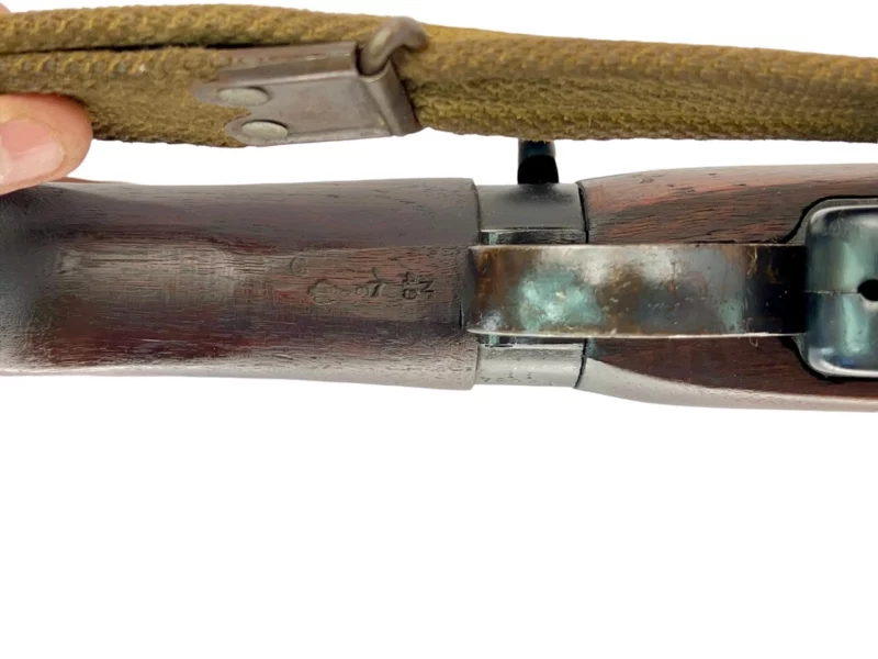 Navy Arms Enfield #4 Mk 1* .303 World War II French Resistance 1944 Dated "BT" and "PP" marked matching serial number bolt PP 0734 - Image 14