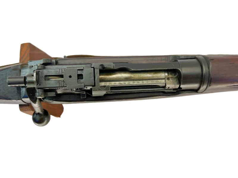 Navy Arms Enfield #4 Mk 1* .303 World War II French Resistance 1944 Dated "BS" marked matching serial number bolt PP 0423 - Image 12