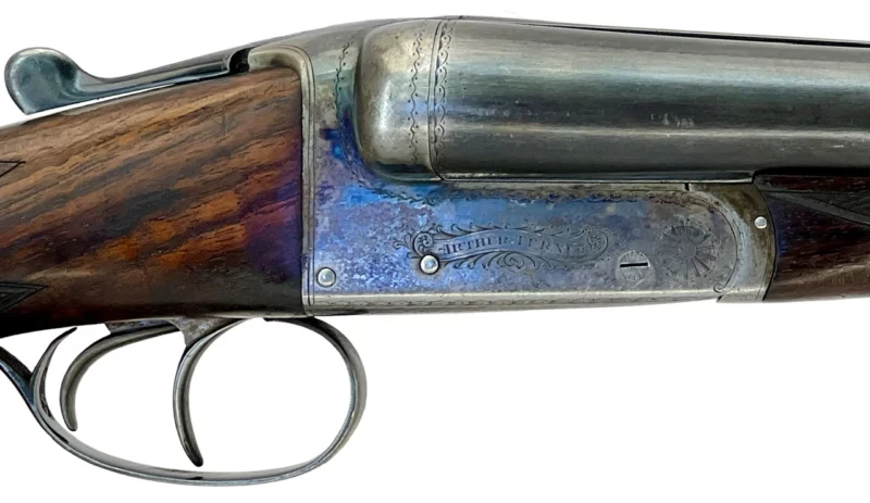 British Side by Side 12ga shotgun Arthur Turner Box Lock - Image 3