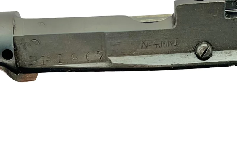 Navy Arms Enfield #4 Mk 1 .303 World War II French Resistance 1944 Dated "BT" and "PP" marked non-matching serial number bolt PP 1867 - Image 20