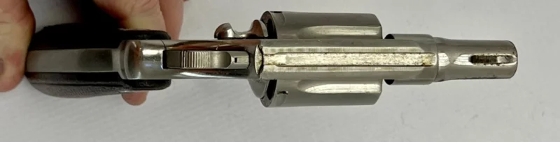 Colt Detective Special revolver 2" nickel .38 Spl., 2nd Issue 1964 Mfg SN 846926 - Image 4