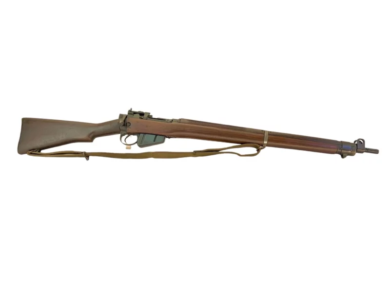 Navy Arms Enfield #4 Mk 1* .303 World War II French Resistance 1944 Dated "BS" marked matching serial number bolt PP 1775 - Image 8
