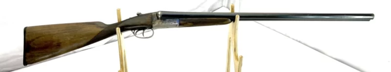 side by side 12ga shotgun AYA Yeoman Boxlock SN 542106