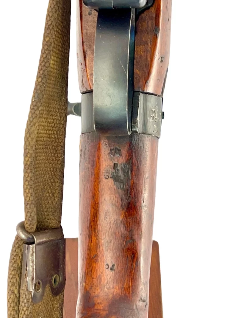 Navy Arms Enfield #4 Mk 1 .303 World War II French Resistance FTR Maltby matching serial number bolt SN PP 0442 - Image 16