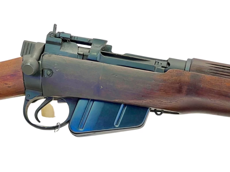 Navy Arms Enfield #4 Mk 1 .303 World War II French Resistance,1944 date , ROF(F) with zinc buttplate, non-matching bolt PP 0590 - Image 11