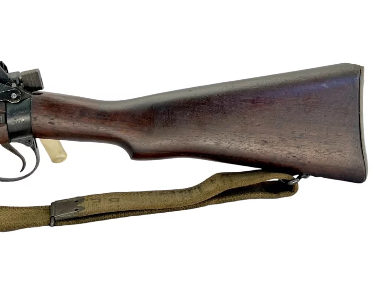 Navy Arms Enfield #4 Mk 1* .303 World War II French Resistance 1944 Dated "BS" and "PP" marked matching serial number bolt PP 1279 - Image 19