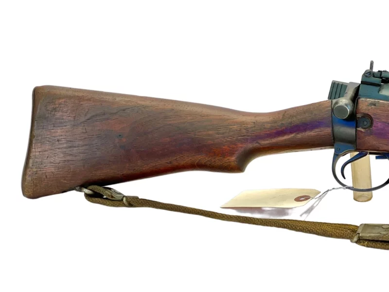 Navy Arms Enfield #4 Mk 1* .303 World War II French Resistance 1944 Dated "BS" and "PP" marked matching serial number bolt PP 0414 - Image 12