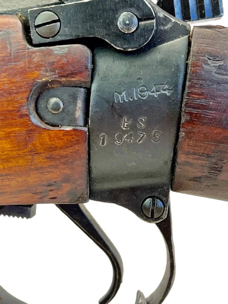 Navy Arms Enfield #4 Mk 1* .303 World War II French Resistance 1944 Dated "BS" marked matching serial number bolt PP 1390 - Image 22