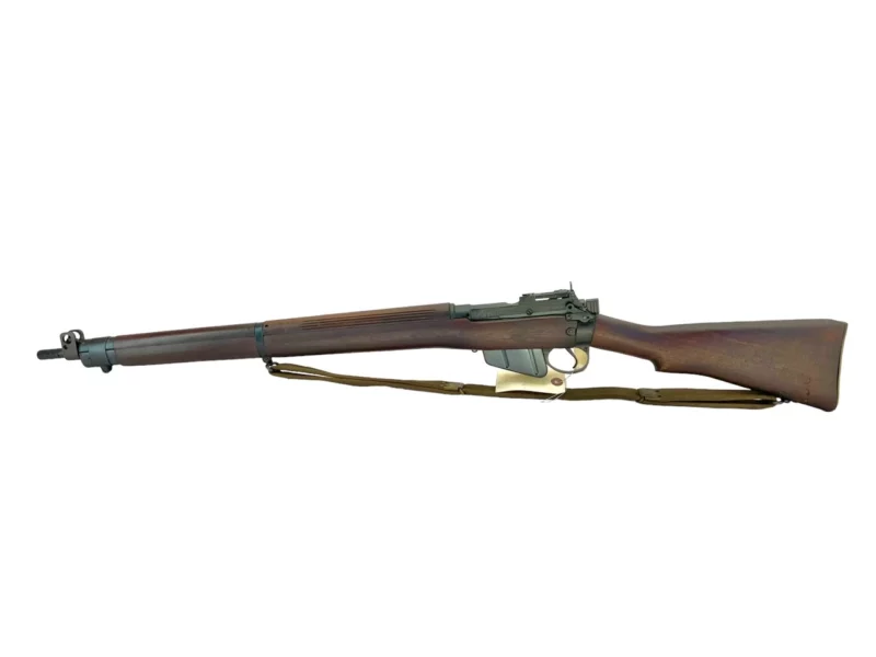 Navy Arms Enfield #4 Mk 1* .303 World War II French Resistance 1944 Dated "BS" and "PP" marked matching serial number bolt PP 1222 - Image 20