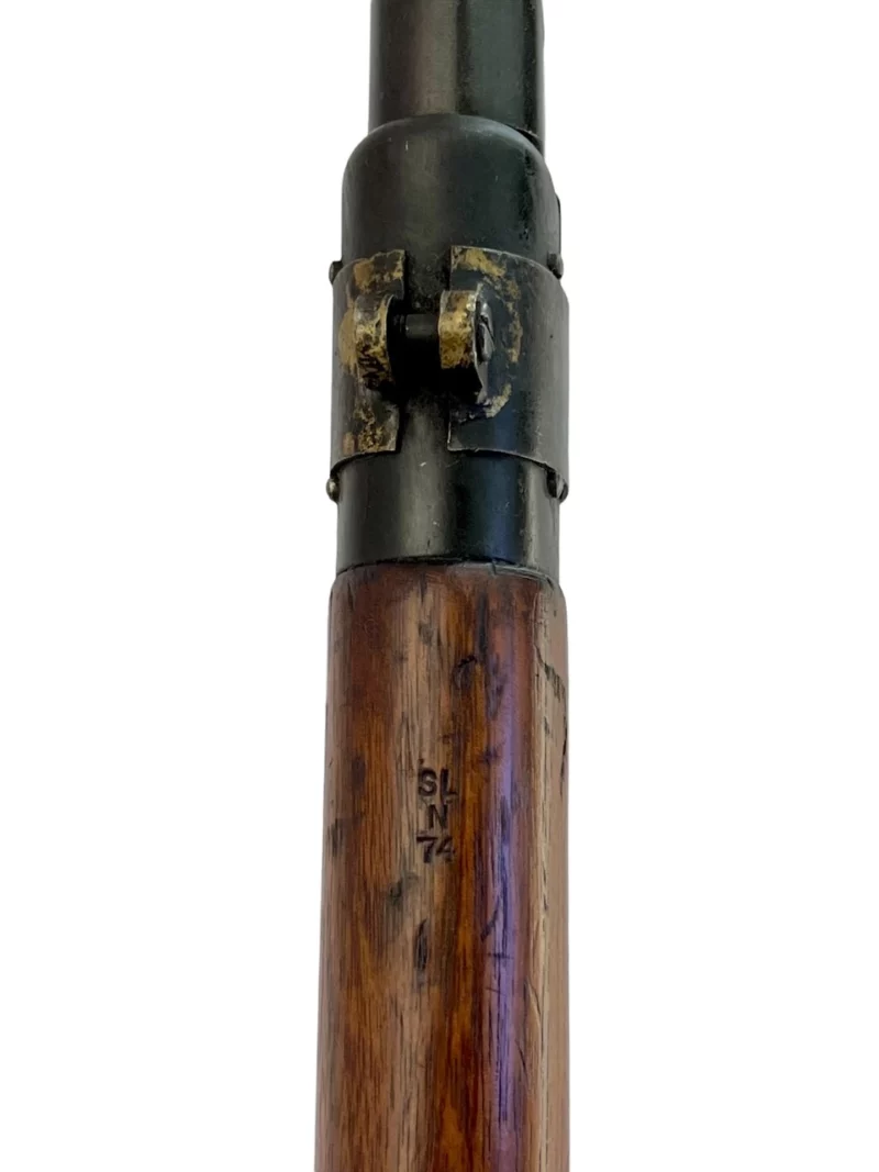 Navy Arms Enfield #4 Mk 1* .303 World War II French Resistance 1944 Dated "BS" and "PP" marked matching serial number bolt PP 1492 - Image 17