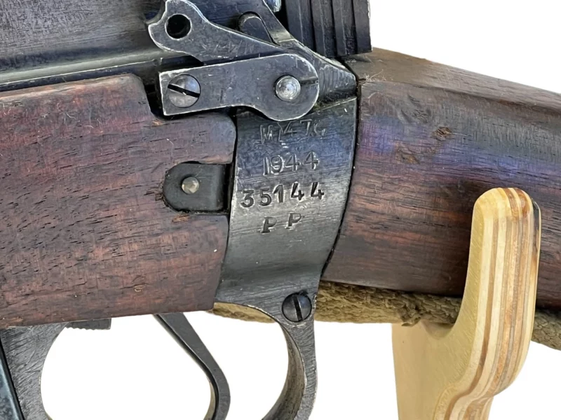 Navy Arms Enfield #4 Mk 1 .303 World War II French Resistance 1944 Dated consecutive serial numbered pair matching serial number bolt - Image 25