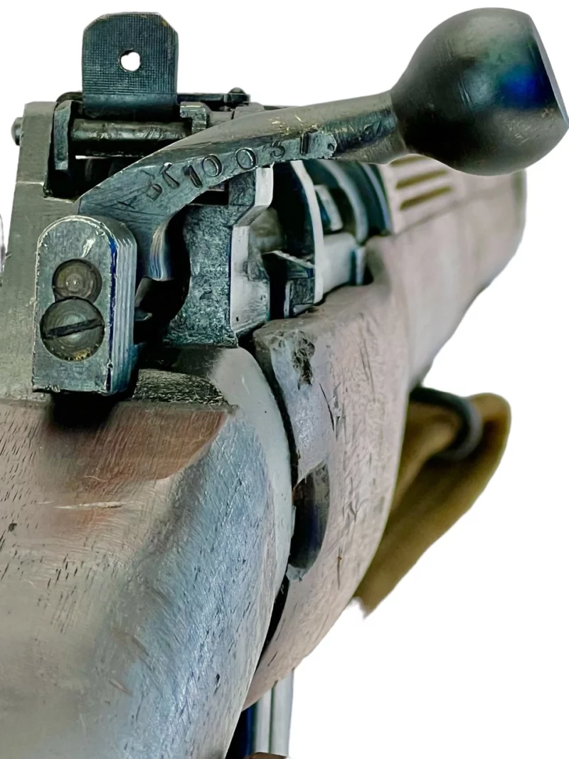 Navy Arms Enfield #4 Mk 1* .303 World War II French Resistance 1944 Dated "BS" and "PP" marked matching serial number bolt PP 1092 - Image 18