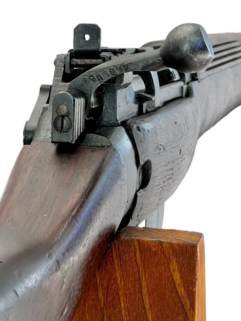 Navy Arms Enfield #4 Mk 1* .303 World War II French Resistance 1944 Dated "BS" marked matching serial number bolt PP 1342 - Image 17