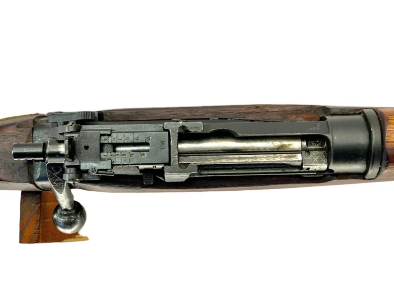 Navy Arms Enfield #4 Mk 1* .303 World War II French Resistance 1944 Dated "BS" and "PP" marked matching serial number bolt PP 1752 - Image 15