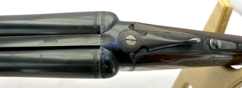 side by side 12ga shotgun Sabel Boxlock SN PG95929 - Image 7