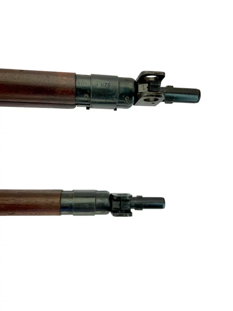Navy Arms Enfield #4 Mk 1 .303 World War II French Resistance 1944 Dated consecutive serial numbered pair matching serial number bolt - Image 17
