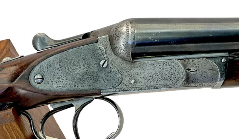 British Cogswell & Harrison sidelock side by side 12ga shotgun - Image 3
