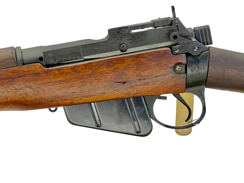 Navy Arms Enfield #4 Mk 1 .303 World War II French Resistance 1944 Dated "BU" "PP" marked matching bolt SN PP 0954 - Image 20