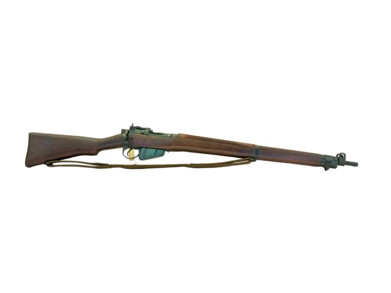 Navy Arms Enfield #4 Mk 1* .303 World War II French Resistance 1944 Dated "BT" and "PP" marked matching serial number bolt PP 0082 - Image 10