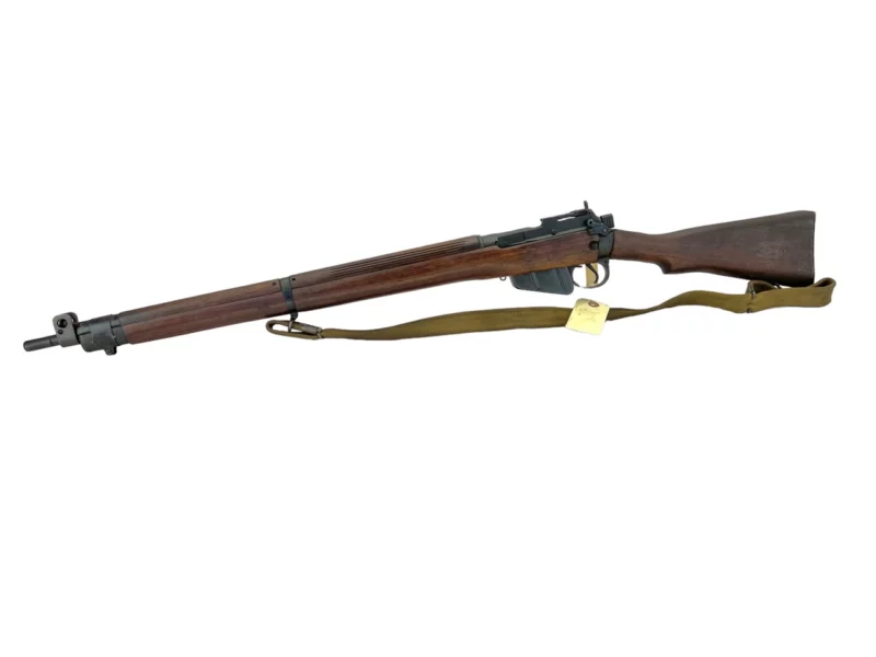 Navy Arms Enfield #4 Mk 1* .303 World War II French Resistance1944 Dated "BS" and "PP" marked non-matching serial number bolt PP 1341 - Image 18