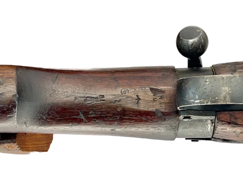 Navy Arms Enfield #4 Mk 1* .303 World War II French Resistance 1944 Dated "BS" marked matching serial number bolt PP 1933 - Image 17