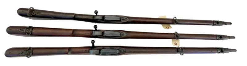 Navy Arms Enfield #4 Mk 1 .303 World War II French Resistance with brass buttplate 1944 date M47/C "PP" marked - Image 11