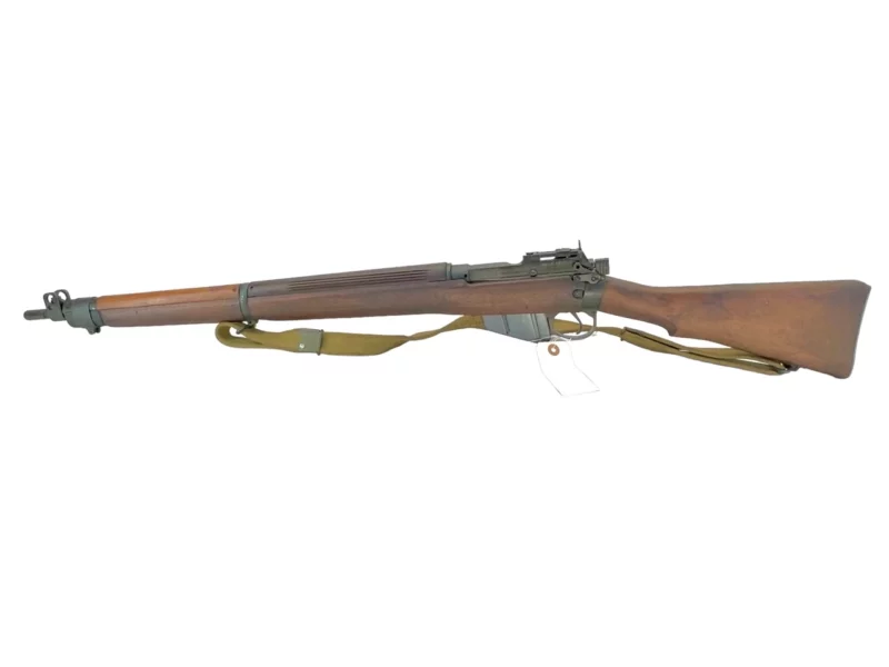 Navy Arms Enfield #4 Mk 1 .303 World War II French Resistance,1944 date "PP" marked, ROF(F) with matching bolt Zinc buttplate SN PP 1393 - Image 19